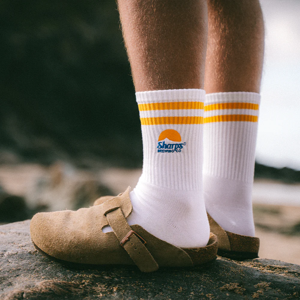 Sharp's Tube Socks (White) - Image 3