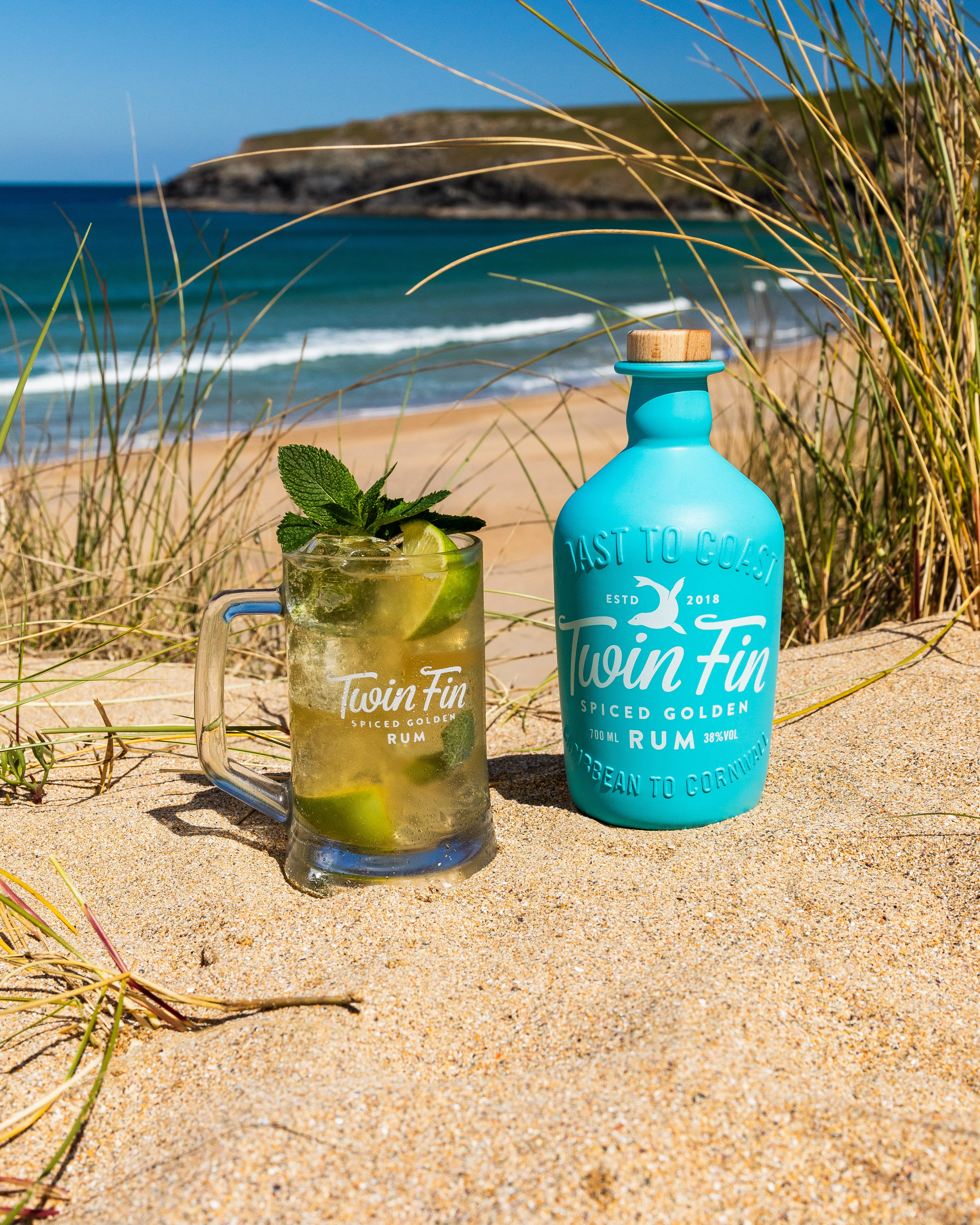 Twin Fin Spiced Golden Rum - Image 3